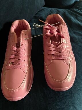 Women's Pink Athletic Sneakers